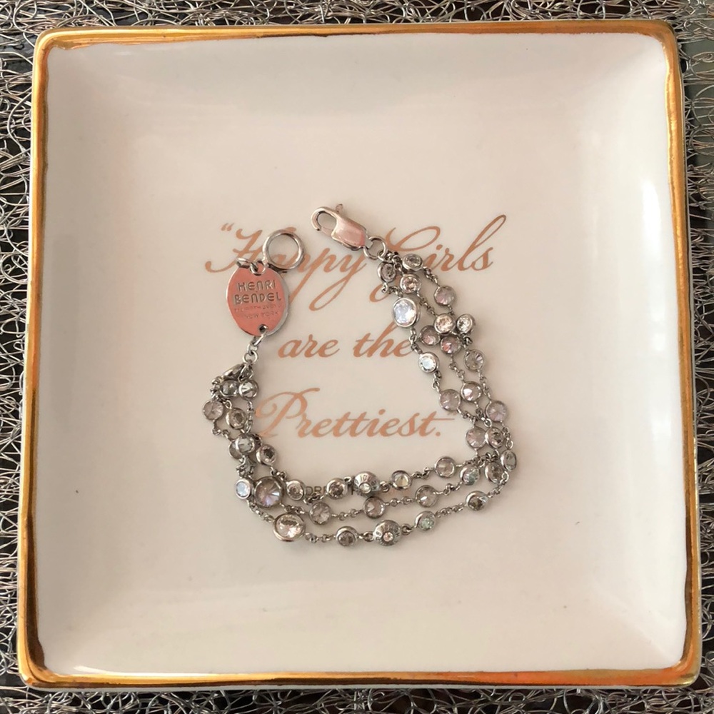 Henri Bendel Metallic Luxe Uptown 3-row Bracelet